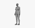 Fitness Woman Middle Eastern 3D模型