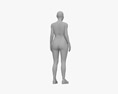 Fitness Woman Middle Eastern 3d model
