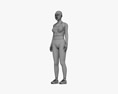 Fitness Woman Asian 3Dモデル