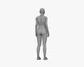 Fitness Woman Asian 3D模型