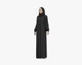 Woman in Hijab Modèle 3d
