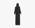 Woman in Hijab 3d model