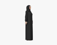 Woman in Hijab Modèle 3d
