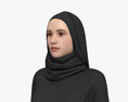 Woman in Hijab 3D модель