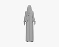 Woman in Hijab 3D-Modell