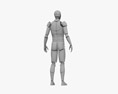 Cyborg Male Modello 3D