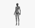 Cyborg Female 3D модель