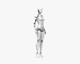 Cyborg Female 3d model