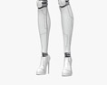 Cyborg Female 3D 모델 
