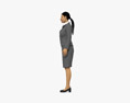 Business Woman Middle Eastern 3d model