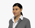 Business Woman Middle Eastern Modelo 3D