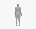 Business Woman Middle Eastern 3D 모델 