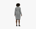 Business Woman African-American 3D模型