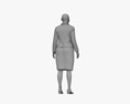 Business Woman African-American 3D-Modell