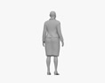 Business Woman African-American 3D-Modell