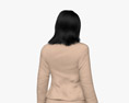 Business Woman Asian Modelo 3D