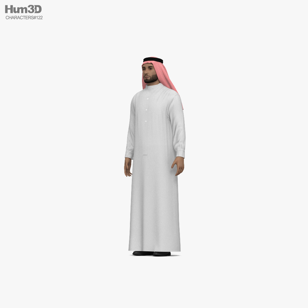 Middle Eastern Man 3D model