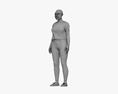 Generic Woman African-American 3d model