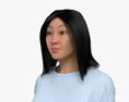 Generic Woman Asian 3d model