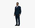 Middle Eastern Man in Suit Modelo 3D