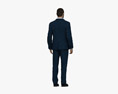 Middle Eastern Man in Suit Modello 3D