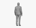 Middle Eastern Man in Suit 3D 모델 