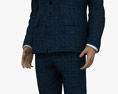 Middle Eastern Man in Suit Modèle 3d