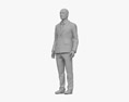 Middle Eastern Man in Suit Modelo 3D