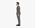Asian Man in Suit 3D модель