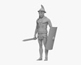 African Gladiator 3D-Modell