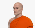 Monaco buddista Modello 3D