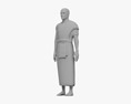 Буддійський монах 3D модель