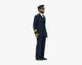 Middle Eastern Airline Pilot 3D-Modell