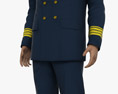 Middle Eastern Airline Pilot 3D-Modell