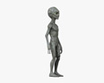 Гуманоидный инопланетянин 3D модель