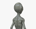 Гуманоидный инопланетянин 3D модель