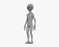 Space Alien 3d model
