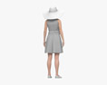 Casual Woman Dress 3D-Modell