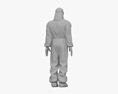 Covid-19 Medic in Protective Suit 3D模型