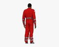 African-American Paramedic 3D-Modell