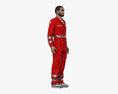 Middle Eastern Paramedic 3d model