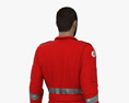 Middle Eastern Paramedic 3d model