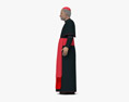 Cardinal catholique Modèle 3d