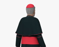 Cardenal católico Modelo 3D
