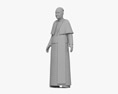 Католицький кардинал 3D модель