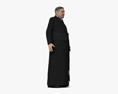 Prete cattolico Modello 3D