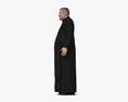 Католический священник 3D модель