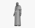 Католический епископ 3D модель