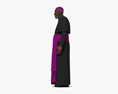 Katholischer Bischof 3D-Modell