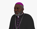 가톨릭 주교 3D 모델 